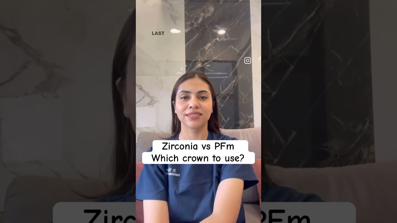 Zirconia vs PFM. Which crown to choose?? 