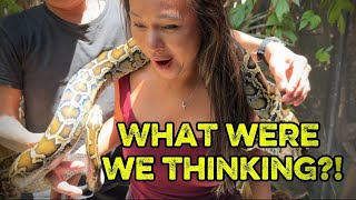 The Wildest Snake Show in Thailand Had Us Speechless!