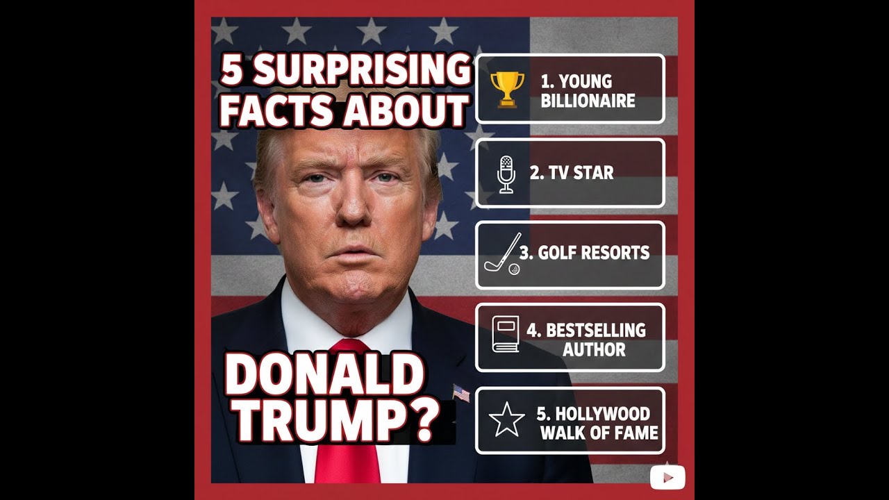 Trump Fact File 5 Surprising Facts About Donald Trump You Probably Didn’t Know - YouTube