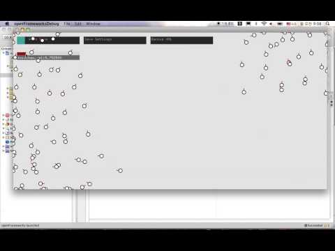 openFrameworks + Boids