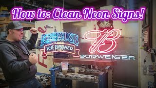 Restoring the Glow: A Step-by-Step Guide to Cleaning Vintage Neon Signs