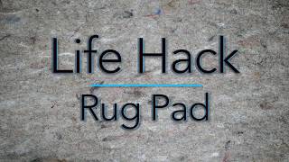 Life Hack: Install Mohawk Home Area Rug Pad