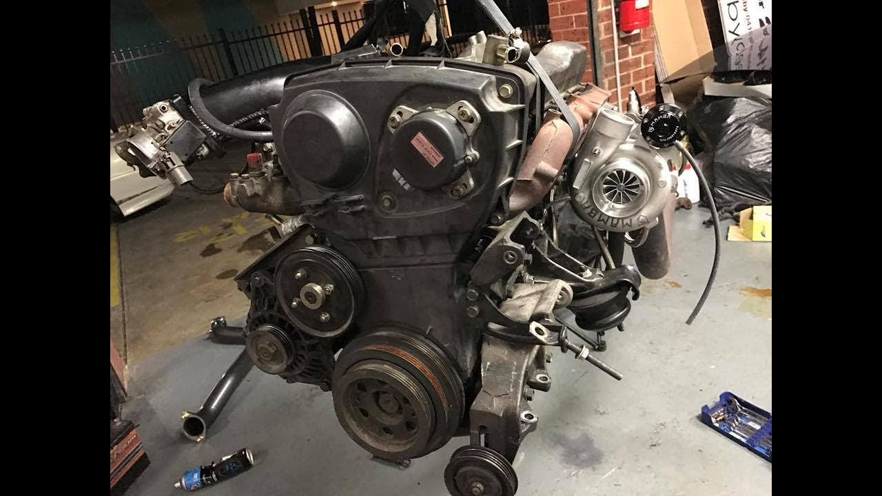 MAMBA GTX Ball Bearing Turbo Nissan RB20DET RB25DET GTX2971R w/ .73 Bolt-On Hsg