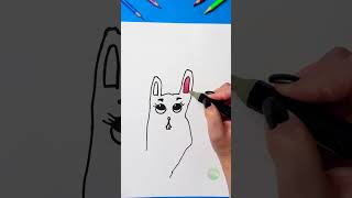 Fun Handprint Craft: Adorable Rabbit Drawing! 🐰