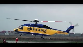 Azerbaijani Sikorsky S-92 Training Flight Over The Zabrat Airport Near Baku, 8Th March 2016