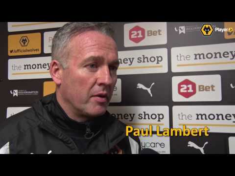 Paul Lambert On The Home Defeat To Newcastle - Paul Lambert On The Home Defeat To Newcastle