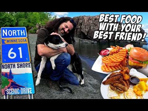 Eating along Minnesota's North Shore! Best Dog Friendly Restaurants!