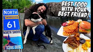 Eating along Minnesota's North Shore! Best Dog Friendly Restaurants!