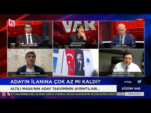 DEVA PARTİSİ GENEL BAŞKAN YARDIMCISI MEHMET EMİN EKMEN, HALK TV'DE SORULARI YANITLADI