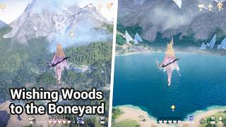 Infinity Nikki 2.5 Glitch: Hover from Wishing Woods to the Boneyard