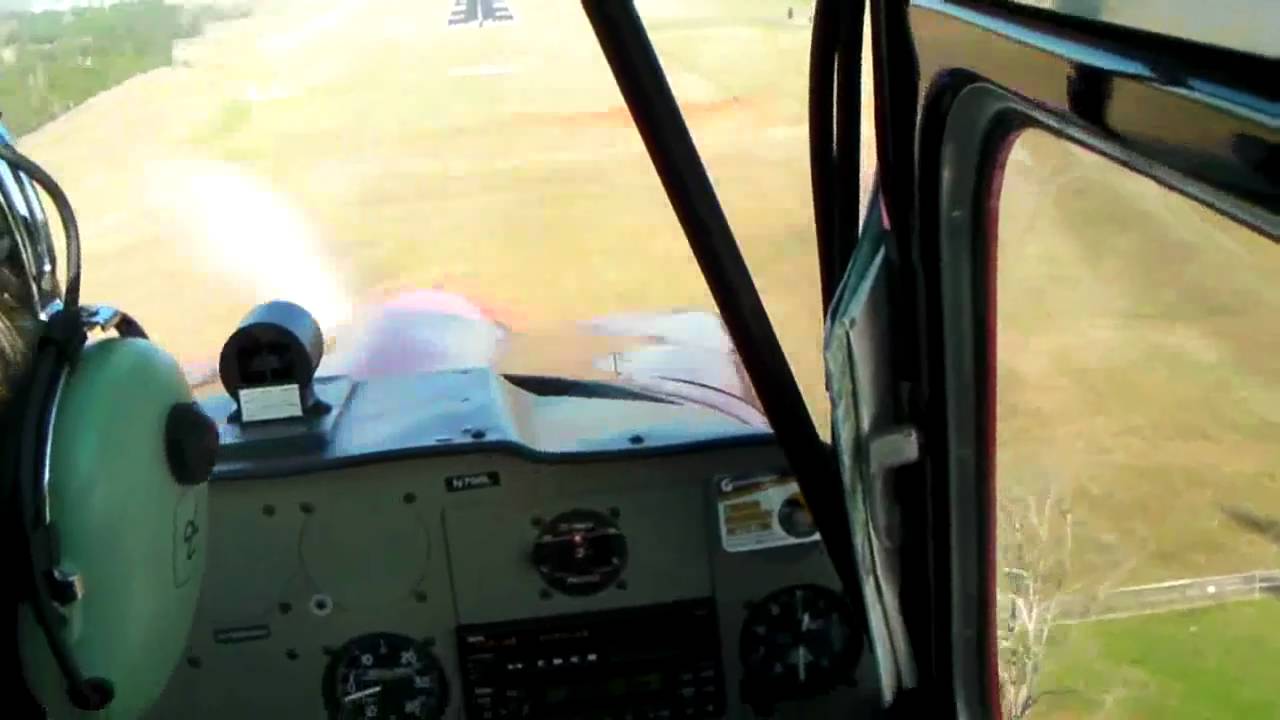 Citabria Wheel Landing. N798L. Gregg County Airport. YouTube