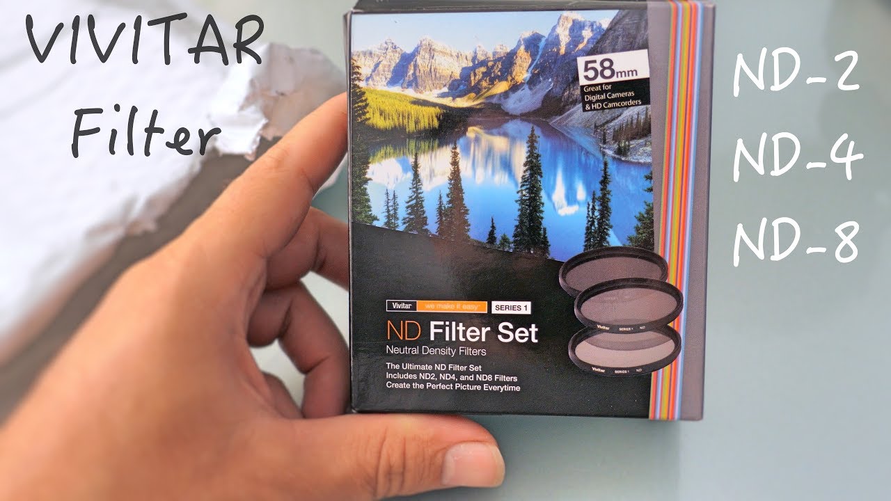 Vivitar ND Filter Set with Video Samples