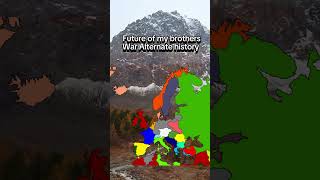 Future of my brothers war alternate history #map #europe #history #mapping #geography #maps #mapper