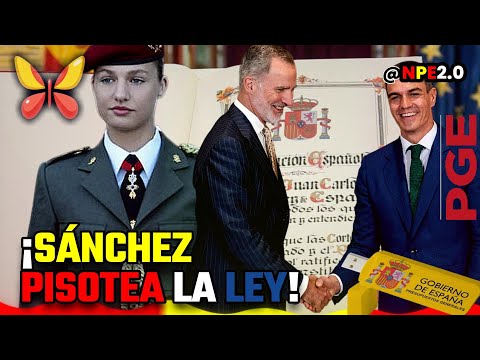 🦋 Sánchez tramples on the Constitution, while the King remains silent: Where is the guarantor?