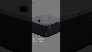 Entry Spa 4 | 4-Person Hot Tub, 19 Jets, 13A Plug &amp; Play | £3,995 | Steam &amp; Oak [V]