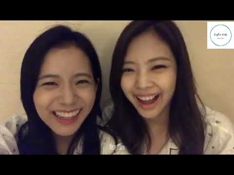 Jennie and Jisoo speaking English Vlive | Blackpink Content | Eng Sub