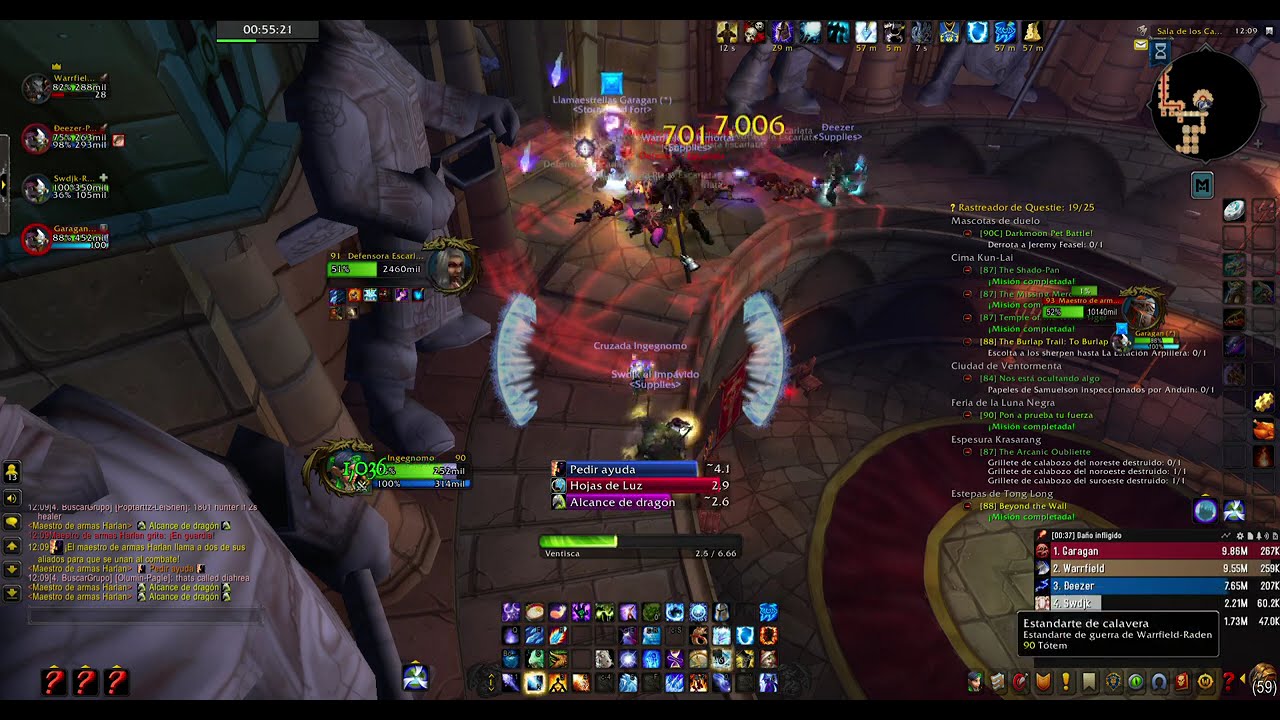 World of Warcraft 2026 Modo desafio camara escarlata