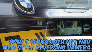 BMW 5 Series (F10) Reversing Camera Retrofit