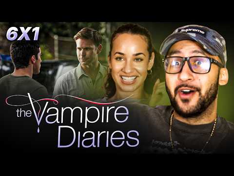 Stefan Gives Up & Elena is on DRUGS!? The Vampire Diaries 6x1 Reaction | First Time Watching!
