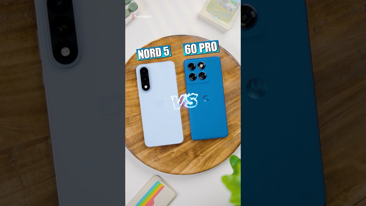 OnePlus Nord 5 vs Moto Edge 60 Pro 🔥 Best Phone Under ₹30,000? #Shorts