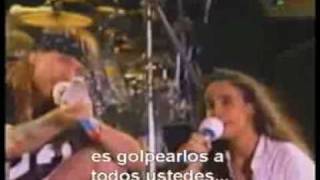 guns n' roses en argentina 1993- axl rose enojado