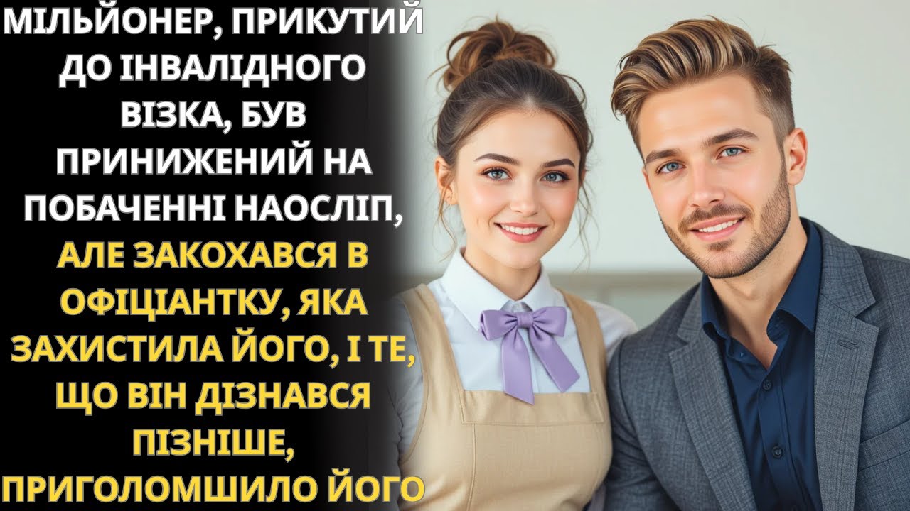 ПРИКУТИЙ ДО ВІЗКА МІЛЬЙОНЕР БУВ ПРИНИЖЕНИЙ НА ПОБАЧЕННІ, АЛЕ ЗАКОХАВСЯ В ОФІЦІАНТКУ