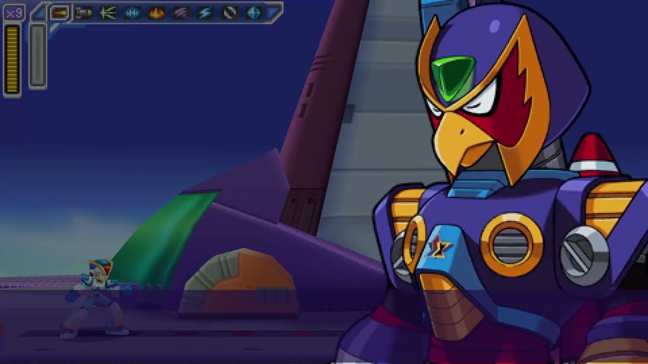 Mega Man maverick hunter X storm eagle