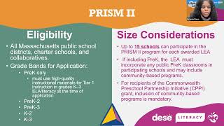 PRISM II and III Cohort 2 Information Webinar
