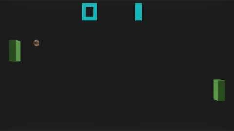 Pong blender animation