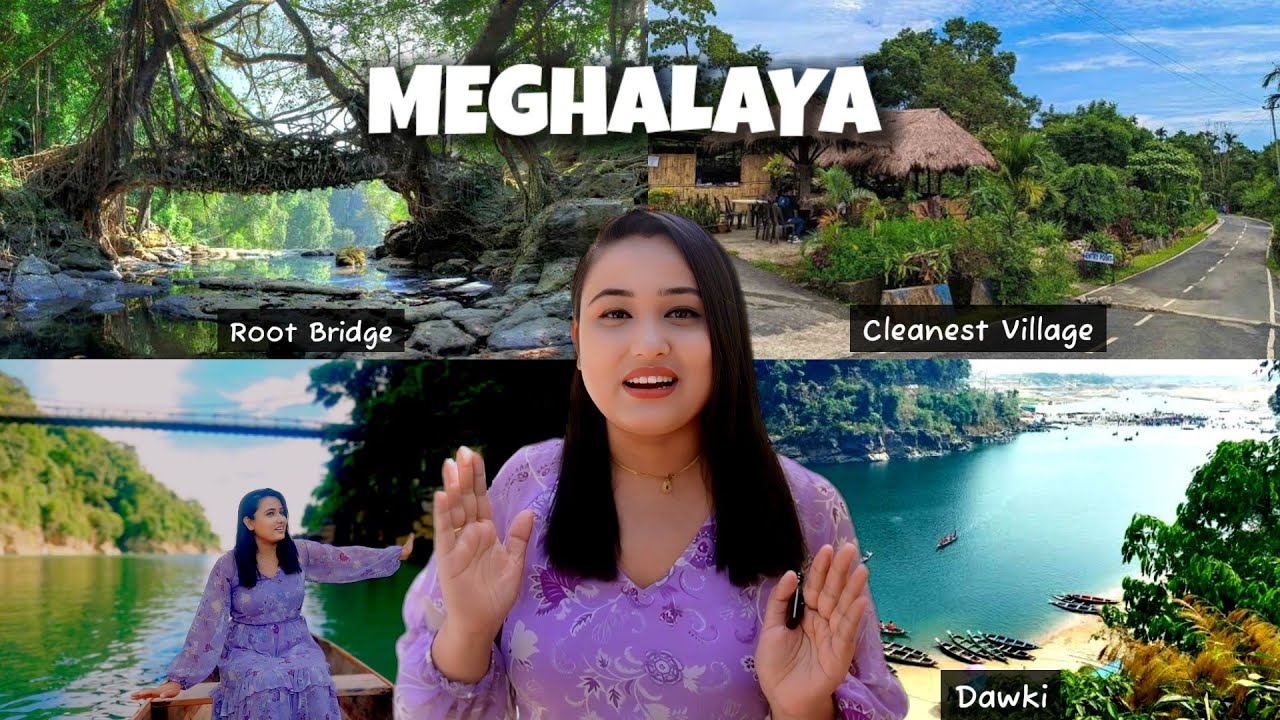 Exploring MEGHALAYA - Living Root Bridge, Mawlynnong Cleanest Village and Dawki ||