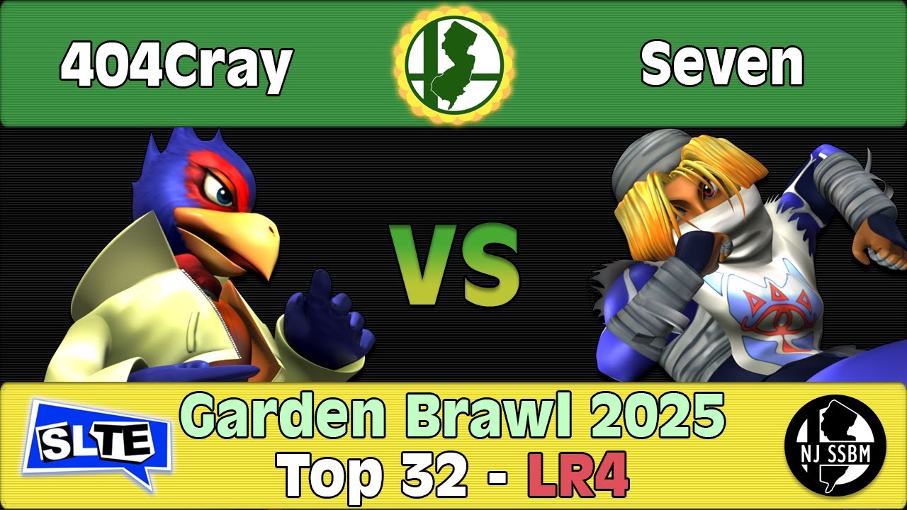 Garden Brawl 2025: 404Cray (Falco) Vs. Seven (Sheik) - Top 32 LR4