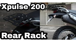 Rear Rack Fittment At Home Xpulse 200