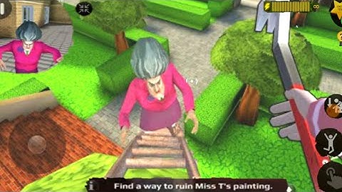 Scary Teacher 3D_New updater-New fun video everyday , gameplay walkthrough  part 815 ( android, ios)