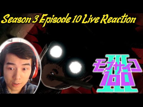 THE WALKING DISASTER. Mob Psycho 100 Season 3 Episode 10 Live Reaction & Discussion (モブサイコ100)