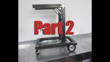 How To Build a Welding Cart For A Mig & Stick Welder Part 2/4