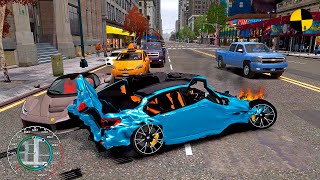 GTA 4 Crash Testing Real Car Mods Ep.357