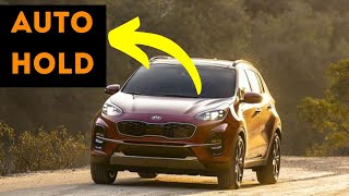 Kia Sportage 2015-2021 Auto-Hold always on