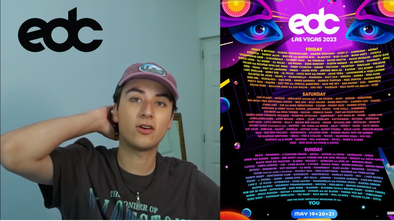 EDC LAS VEGAS Lineup 2023 | Reaction & Review