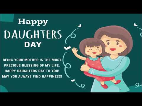 Daughter's Day Wishes | Daughters Day Quotes | Best Happy Daughters Day Whatsapp Status Video