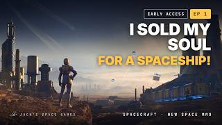 SpaceCraft अर्ली एक्सेस EP1 - मैंने एक स्पेसशिप के लिए अपनी आत्मा बेच दी! | नया स्पेस MMO screenshot 5