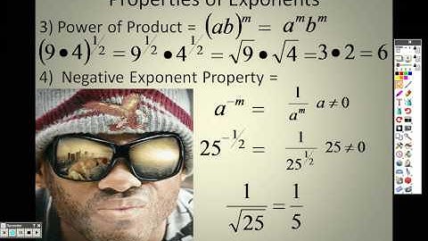 Algebra 2 7.2 Lesson Part 1 Properties of Rational Exponents