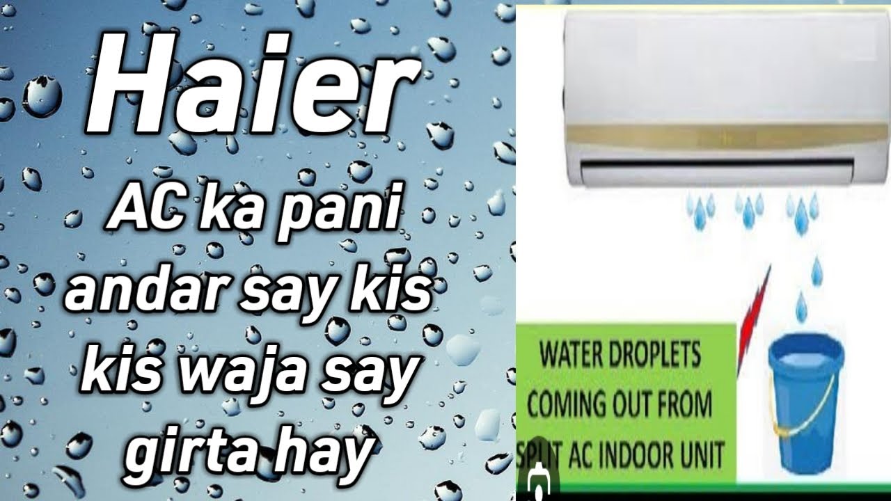 AC Water Leakage Inside Room Air Conditioner Water Dripping Problem