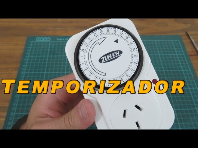 Conecte El Temporizador Mecánico Toma De Tierra Multifuncional Enchufe De  La UE Sunnimix Enchufe el enchufe del temporizador