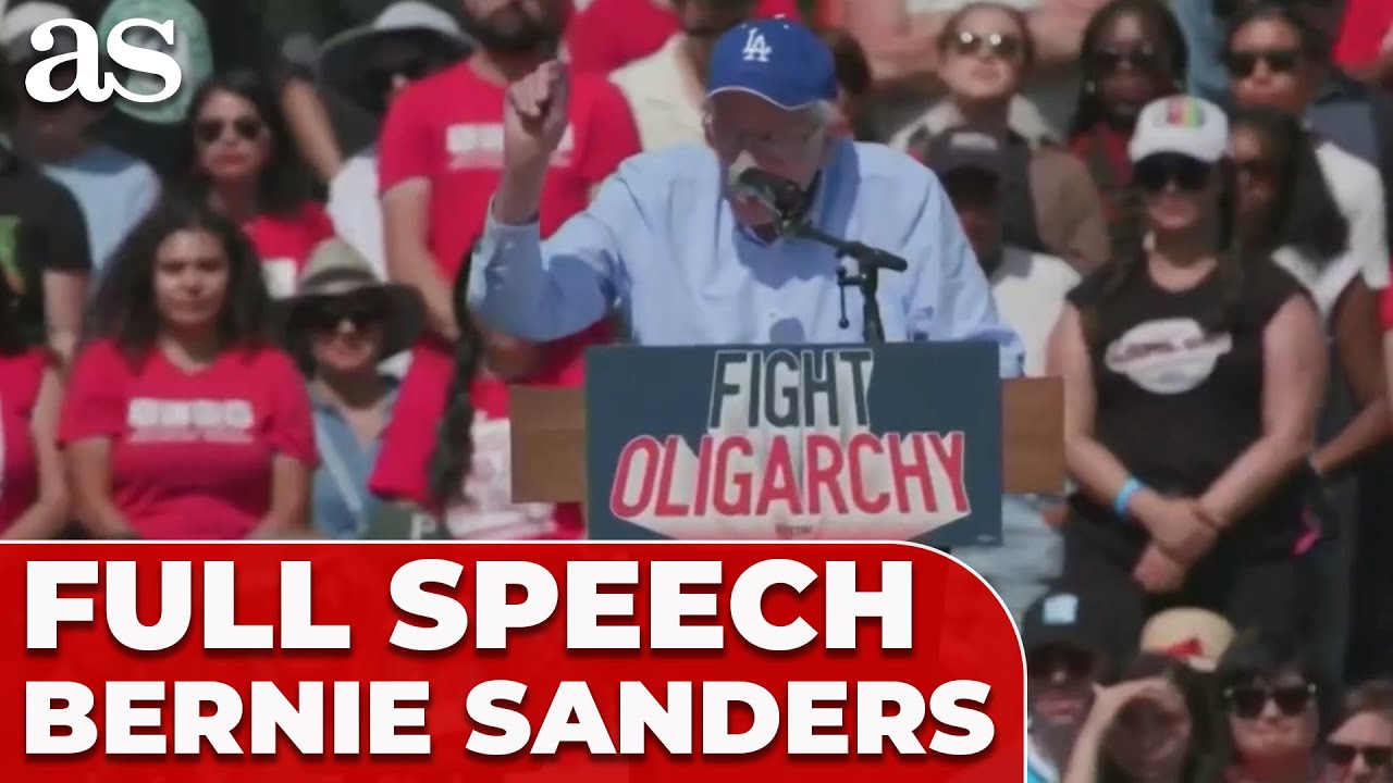 FULL SPEECH: BERNIE SANDERS SENATOR holds anti-Trump RALLY in Los ...