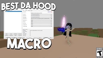 The BEST Macro Got An Update For Da Hood...