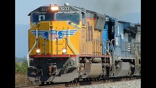 UP 5223 leads NS 15T 10-03-2005