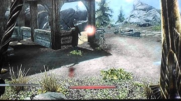 skyrim- fun with the wabbajack (verry funny)