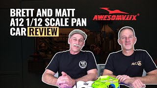 Awesomatix | Brett and Matt A12 1/12 Scale Pan Car Review | #askHearns screenshot 5