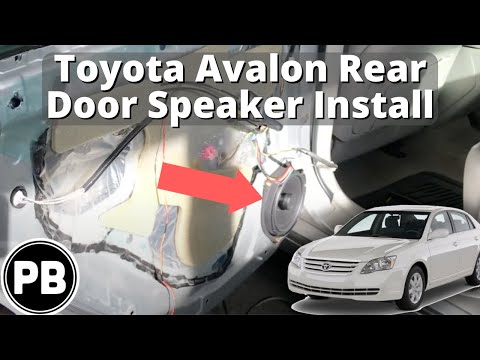 فيديو: كيف تخرج السماعات الخلفية من سيارة تويوتا أفالون؟