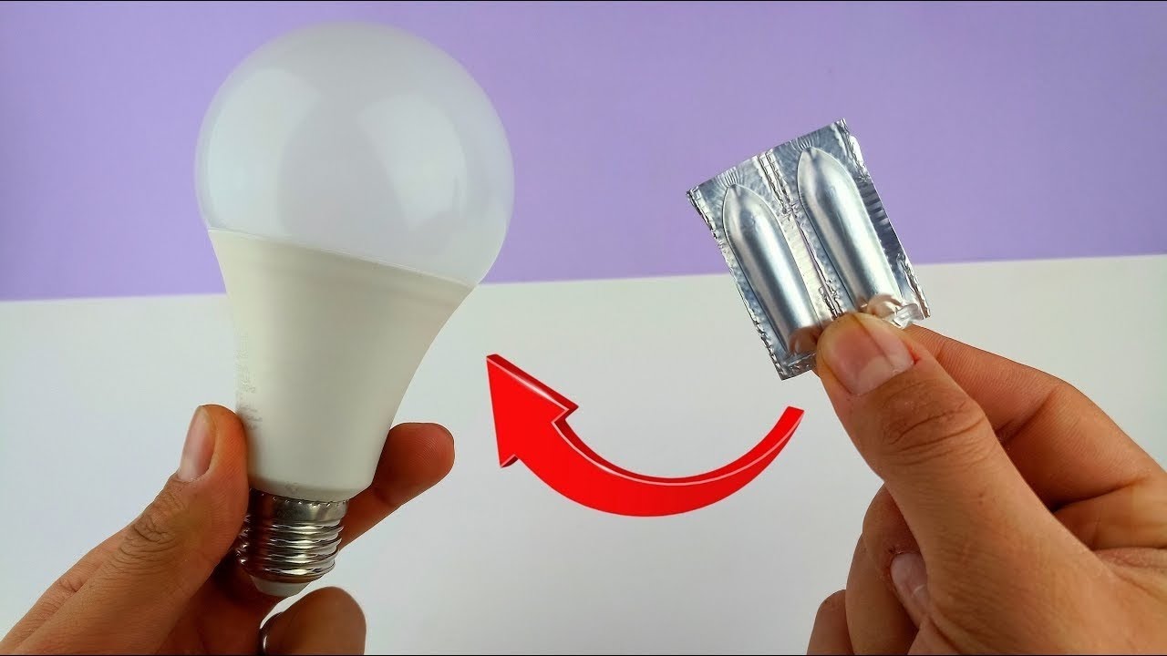 Fixing LED lamp | How to repair LED lamp with suppositories